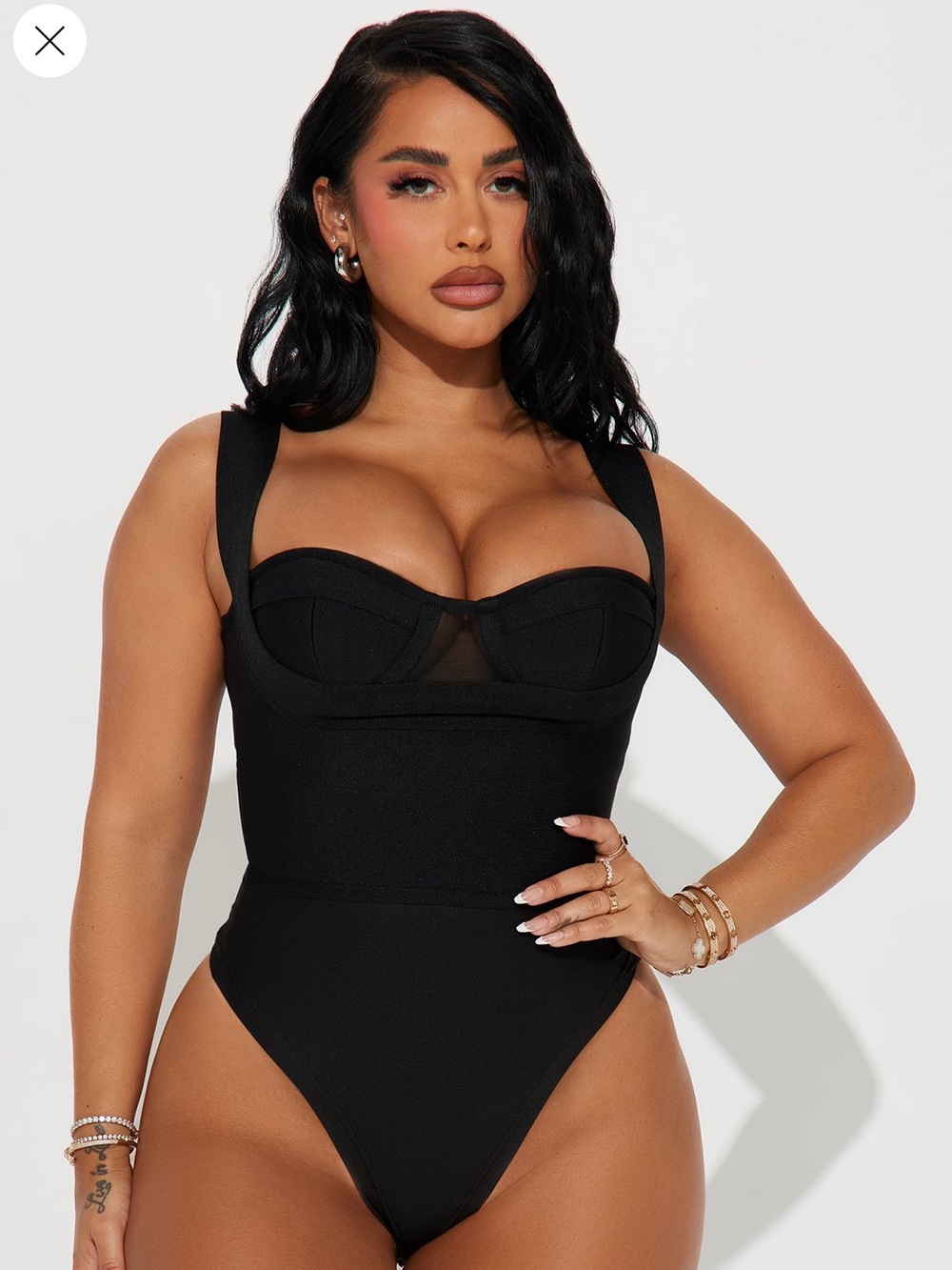 My Revenge Bandage Bodysuit- Black